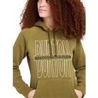 Burton Crestmoore Pullover Hoodie - Women's - Martini Olive