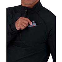 Obermeyer Flex 1/4 Zip - Men's - Black (16009)