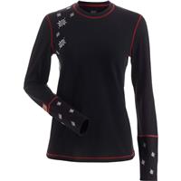 Nils Maddie Baselayer Top - Women's - Black / Black / Red