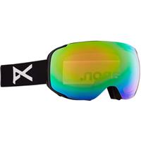 Anon M2 Goggles + Bonus Lens - Black Frame w/ Perceive Variable Green + Perceive Cloudy Pink Lenses (18557103-002)