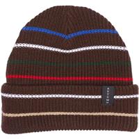 Autumn Select Multi Stripe Beanie - Chocolate Brown