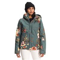 The North Face Descendit Jacket - Women's - Balsam Green Aprés Flower Print