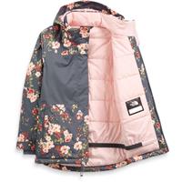 The North Face Freedom Extreme Insulated Jacket - Girl's - Vanadis Grey Après Floral Print