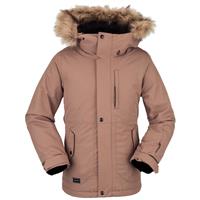 Volcom So Minty Insulated Jacket - Girl's - Coffee