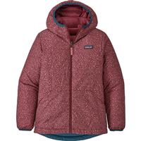 Patagonia Reversible Down Sweater Hoody - Girl's - Chicory Red (CHIR)