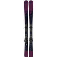 Atomic Cloud Q9 Skis with System Bindings - Women's - Black / Berry