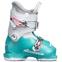 Nordica Speedmachine J2 Boots - Youth - Light Blue / White / Pin