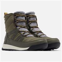 Sorel Whitney Ii Short Lace Waterproof Boots - Women's - Stone Green / Black