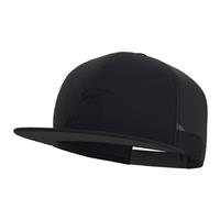 Arc'teryx Men's Logo Trucker Flat Hat - Black
