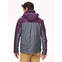Marmot PreCip Eco Jacket - Men's - Steel Onyx / Purple Fig