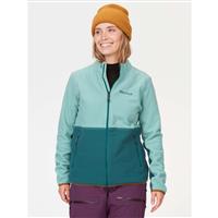 Marmot Women's Rocklin Full Zip Jacket - Blue Agave / Dark Jungle