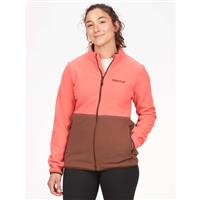 Marmot Women's Rocklin Full Zip Jacket - Grapefruit / Pinecone
