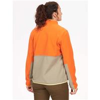 Marmot Women's Rocklin 1/2 Zip - Tangelo / Vetiver