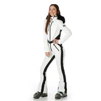 Nils Grindelwald Faux Fur Stretch Suit - White / Black