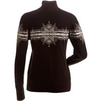Nils Heaveny Metallic Sweater - Women's - Black / Silver Metallic / White