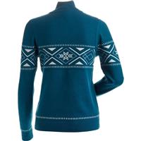 Nils Sapporo Sweater - Women's - Teal / White