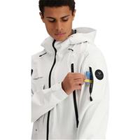 Obermeyer Men's Highlands Shell Jacket - White (16010)