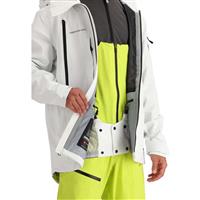 Obermeyer Men's Highlands Shell Jacket - White (16010)