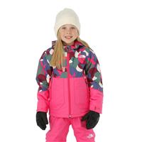 The North Face Kids’ Freedom Insulated Jacket - Mr. Pink Big Abstract Print