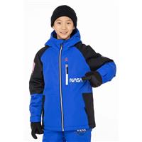 686 Exploration Insulated Jacket - Boy's - Electric Blue Colorblock