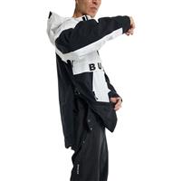 Burton Men's Frostner 2L Anorak Jacket - Stout White / True Black