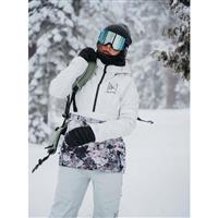 Burton [ak] Kimmy Gore-Tex 2L Anorak Jacket - Women's - Stout White / Very Berry Lichen