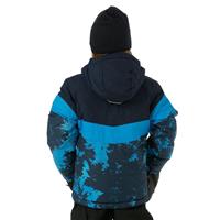 Columbia Lightning Lift II Jacket - Boy's - Compass Blue Lookup / Collegiate Navy