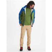Marmot PreCip Eco Jacket - Men's - Foliage / Dark Azure