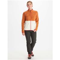Marmot Women's Rocklin Full Zip Jacket - Copper / Papyrus