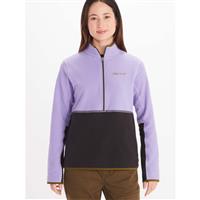 Marmot Women's Rocklin 1/2 Zip - Paisley Purple / Black
