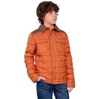 Obermeyer TB Wilder Puffy Shirt - Boy's (Teen) - Terracotta (22018)