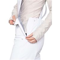 Obermeyer Women's Malta Bib Overalls - White (16010)
