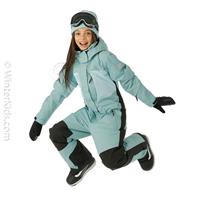 Reima Lemmenjoki Reimatec Snow Suit - Youth - Cold Mint