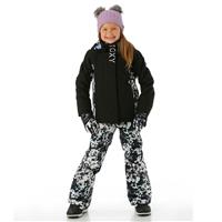 Roxy Girls Galaxy Girl Jacket - True Black Black Flowers (KVJ1)