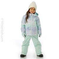 Roxy Snowy Tale Jacket - Girl's - Fair Aqua Seous Rg (BDY3)