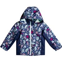 Roxy Snowy Tale Jacket - Girl's - Medieval Blue Neo (BTE2)