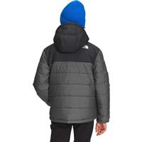 The North Face Reversible Mount Chimbo Full Zip Hooded Jacket - Boy's - TNF Medium Grey