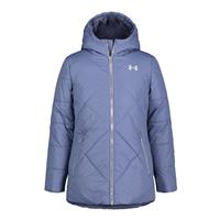 Under Armour Girls Diamond Willow Puffer Jacket - Girl's - Aurora Purple