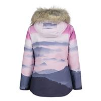 Under Armour Girls Printed Laila Jacket - Girl's - Aurora Purple