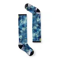 Smartwool Ski Zero Cushion Tie Dye Print OTC Socks - Youth