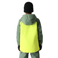 686 Geo Insulated Jacket - Boy's - Cypress Lime Colorblock
