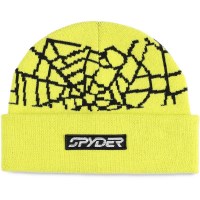 Spyder Boy's Nebula Hat - Acid Yellow