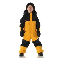 Burton Toddlers' 2L One Piece - True Black / Goldenrod