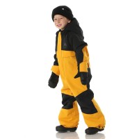 Burton Toddlers' 2L One Piece - True Black / Goldenrod