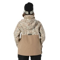 Burton Women's Frostner Anorak - Snowfall Camo / Summit Taupe