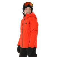 Helly Hansen Alpha Insulated Jacket - Junior - Cherry Tomato