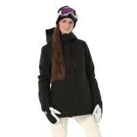 Helly Hansen Women's Snowplay Long Insulated Ski Jacket - Black (990)