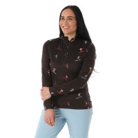 Krimson Klover Women's Multi Skiers 1/4 Zip Top