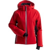 Nils Women's Arlberg Jacket - Red / Black