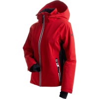 Nils Women's Arlberg Jacket - Red / Black